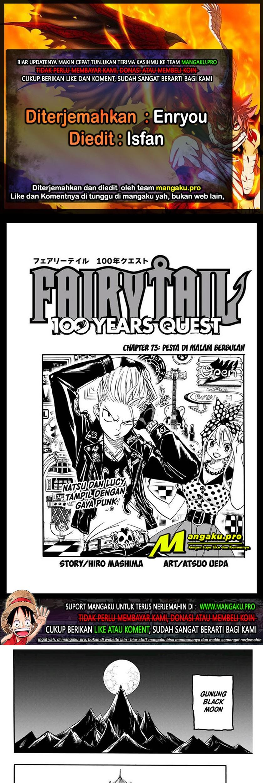 Baca Komik Fairy Tail: 100 Years Quest Chapter 73 Gambar 1
