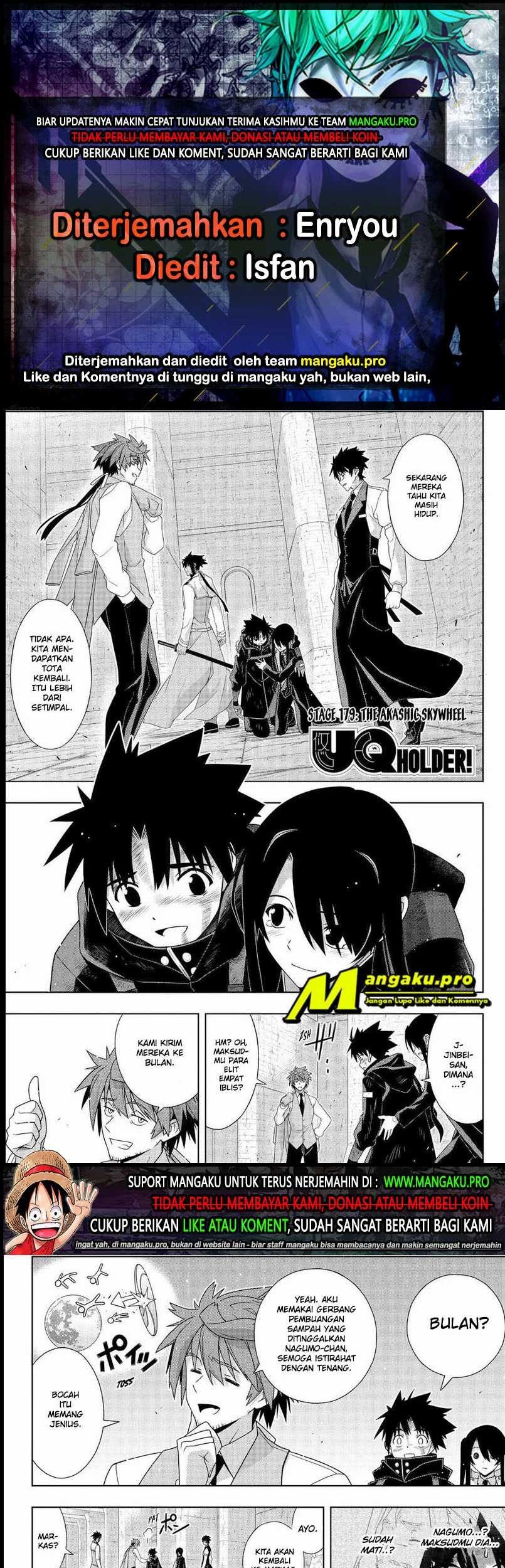 Baca Komik UQ Holder! Chapter 179.1 Gambar 1