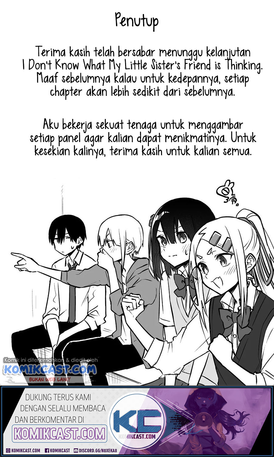 Imouto no Tomodachi ga Nani Kangaeteru no ka Wakaranai Chapter 11 Gambar 17
