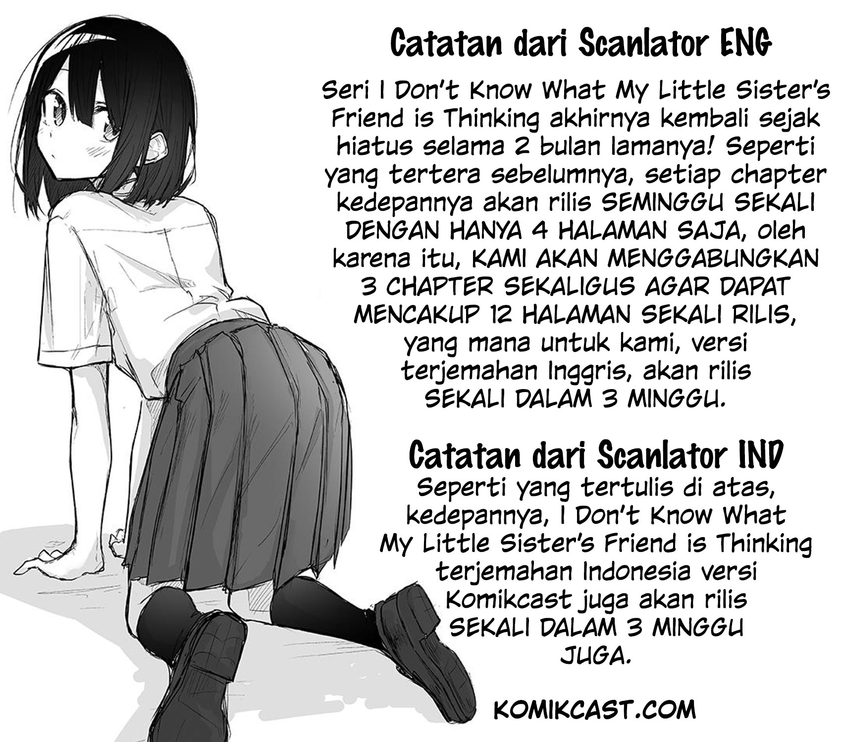 Imouto no Tomodachi ga Nani Kangaeteru no ka Wakaranai Chapter 11 Gambar 19