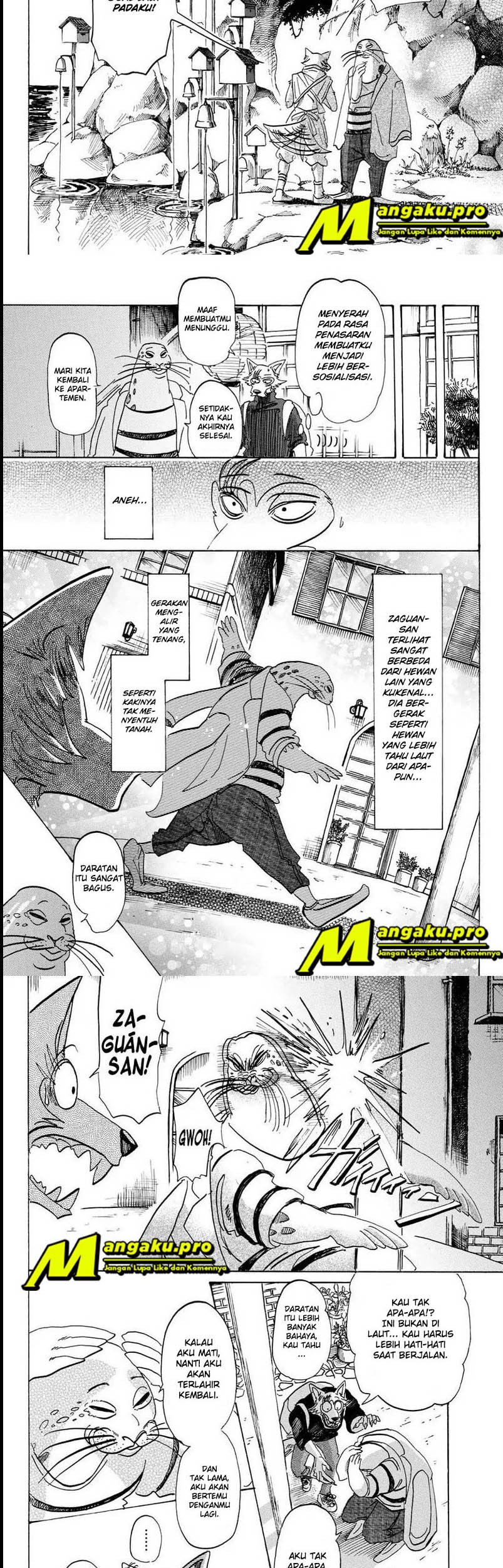Beastars Chapter 109 Gambar 3