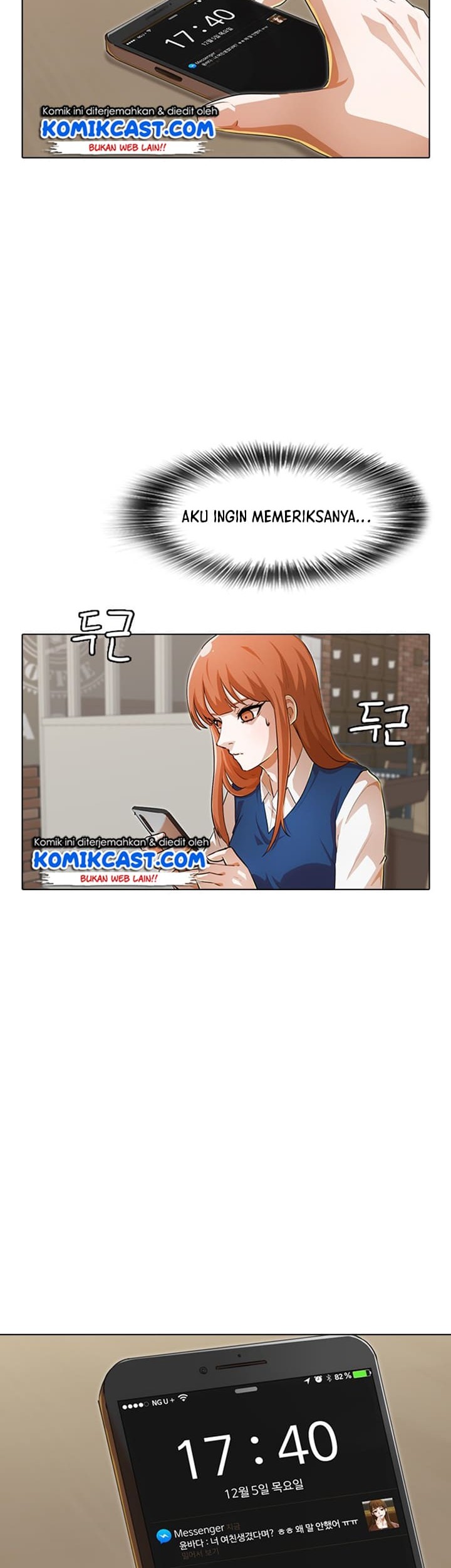 The Girl from Random Chatting! Chapter 141 Gambar 34