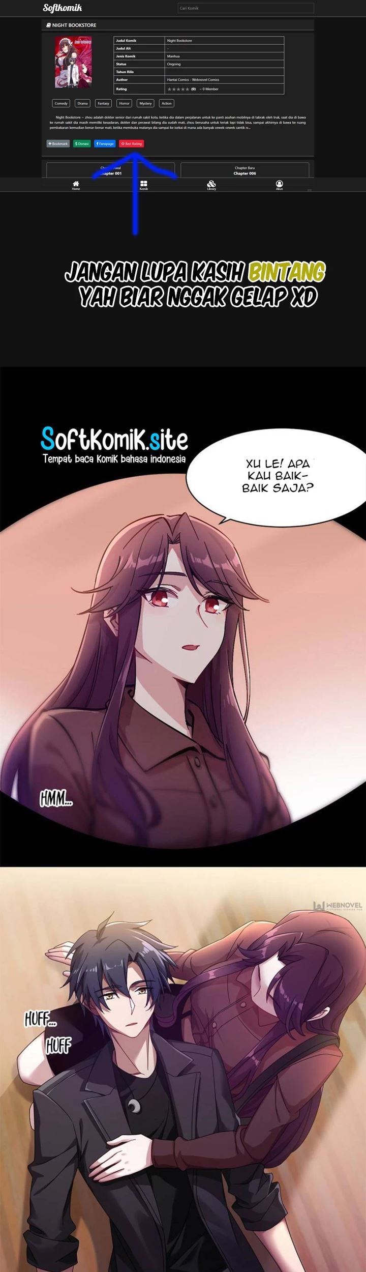 Baca Komik Night Bookstore Chapter 10 Gambar 1