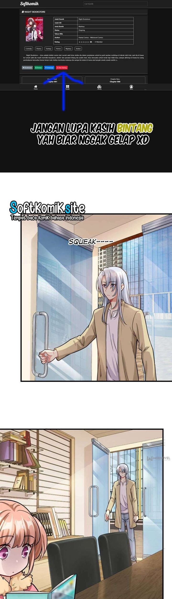 Baca Komik Night Bookstore Chapter 18 Gambar 1