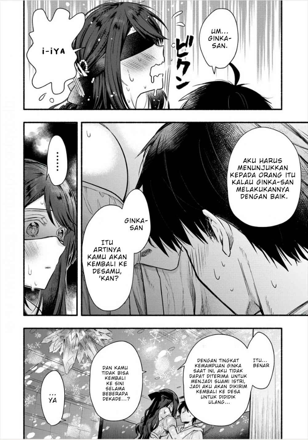 Yuki no Niiduma wa Boku to Tokeaitai Chapter 06.1 Gambar 20
