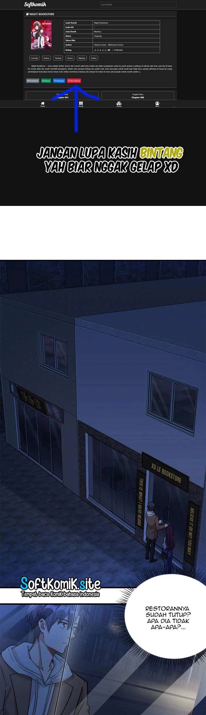 Baca Komik Night Bookstore Chapter 22 Gambar 1