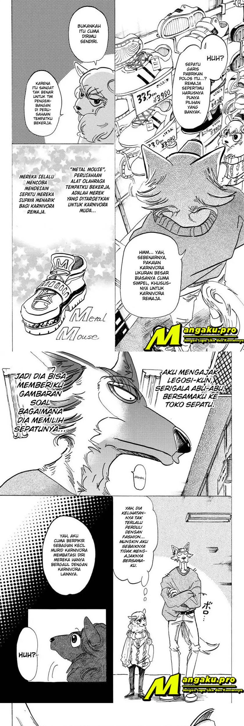 Beastars Chapter 110 Gambar 3