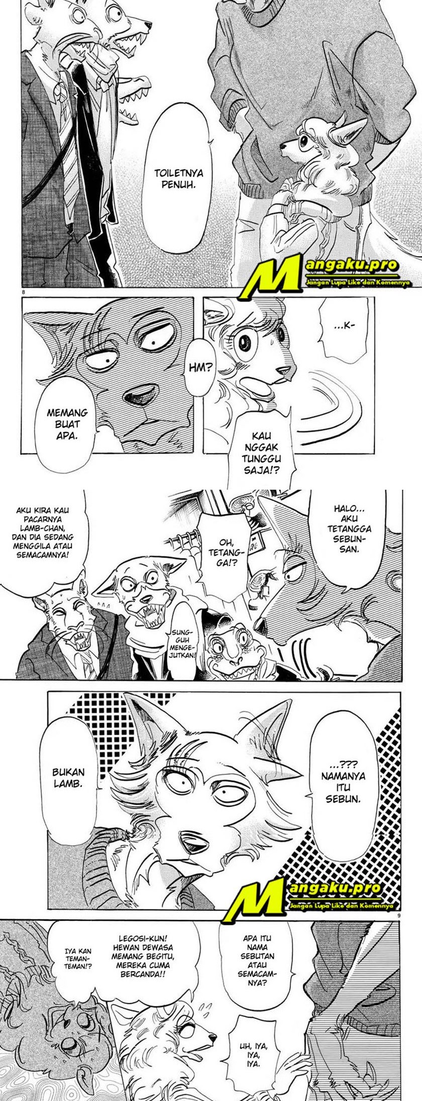 Beastars Chapter 110 Gambar 6