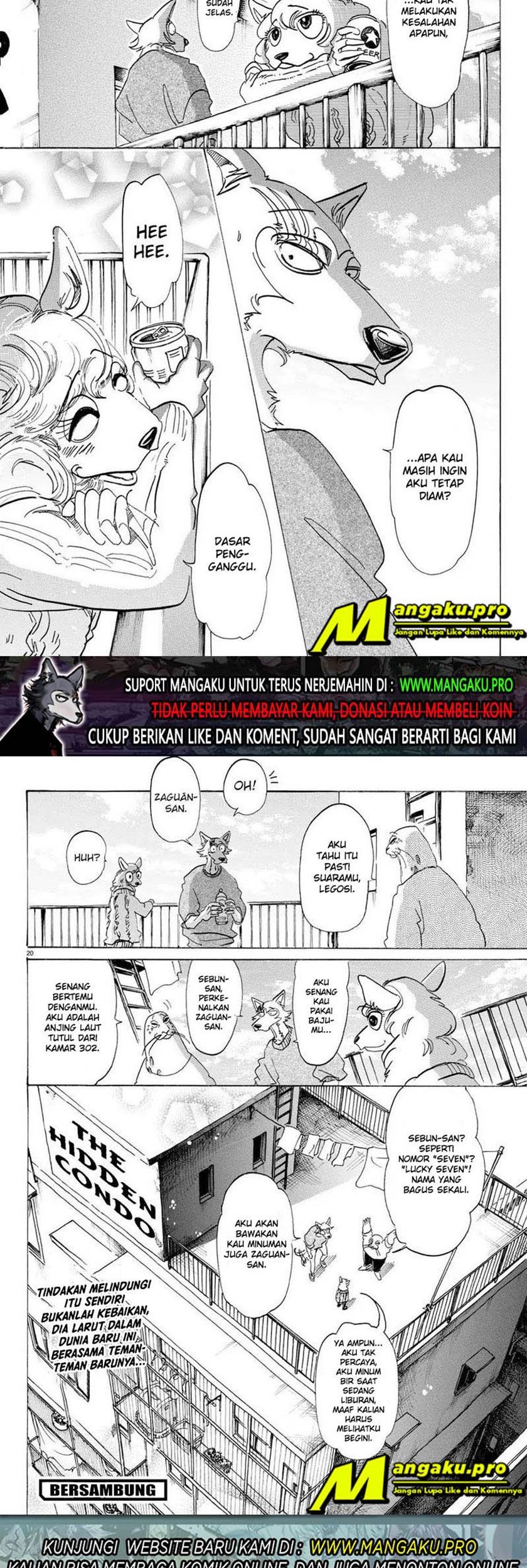 Beastars Chapter 110 Gambar 12