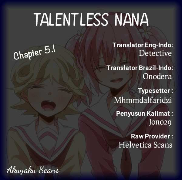 Baca  Talentless Nana Chapter 05.1 Gambar 2