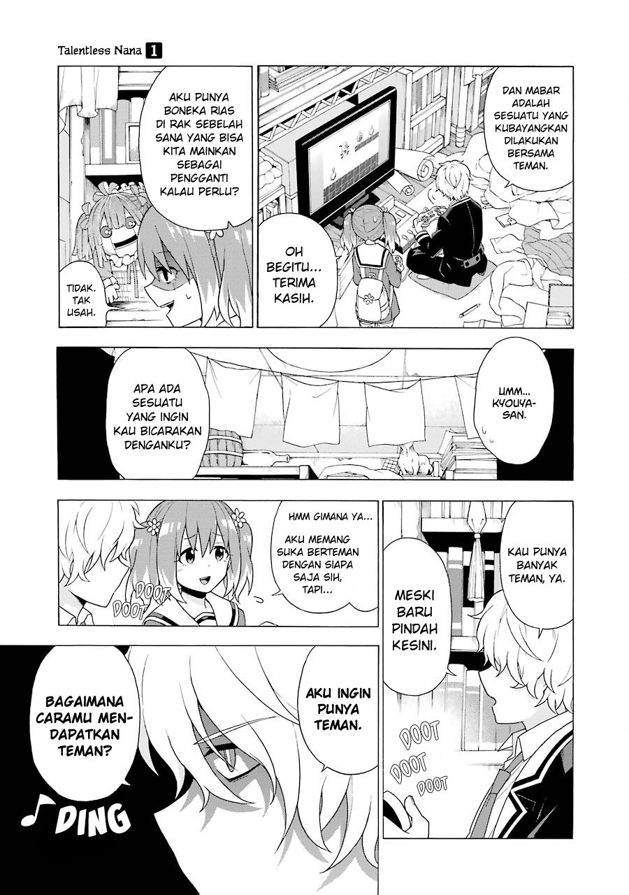 Talentless Nana Chapter 03 Gambar 22