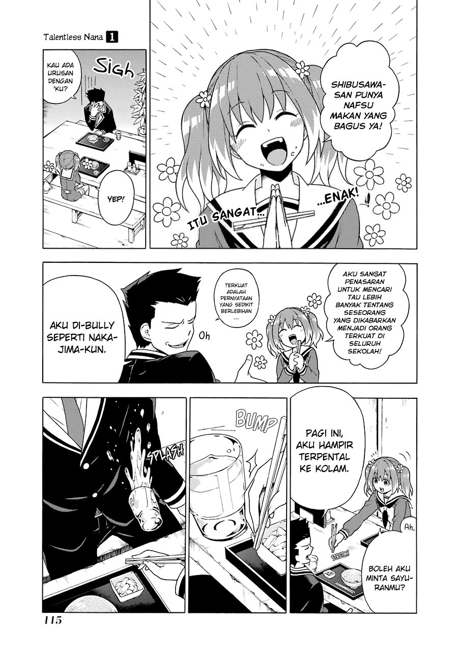 Talentless Nana Chapter 02.2 Gambar 13