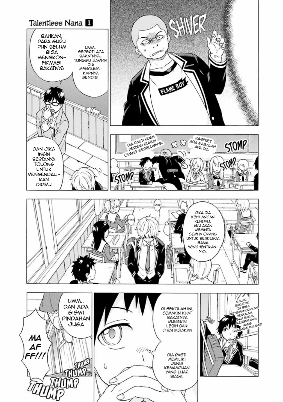 Talentless Nana Chapter 01 Gambar 15