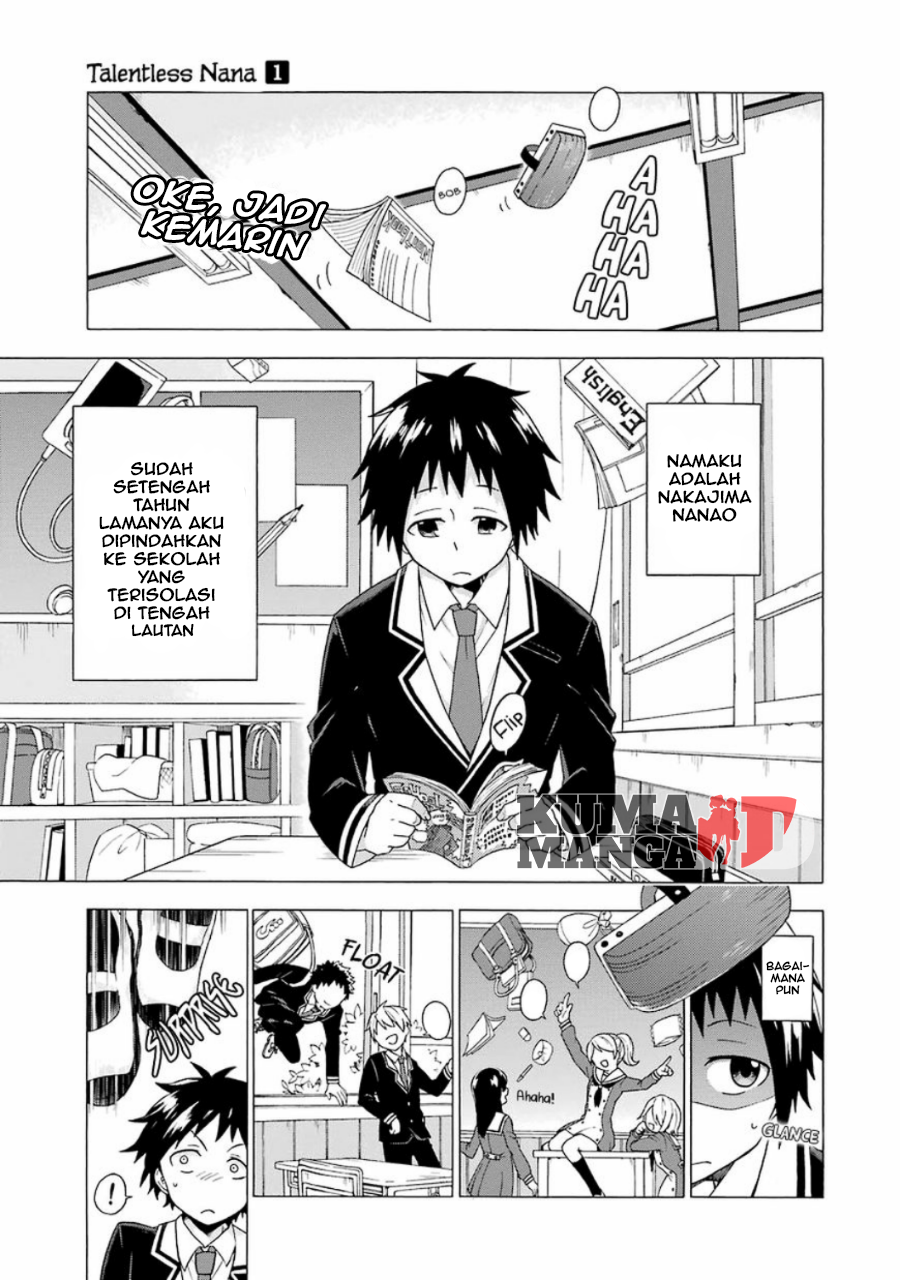Talentless Nana Chapter 01 Gambar 7