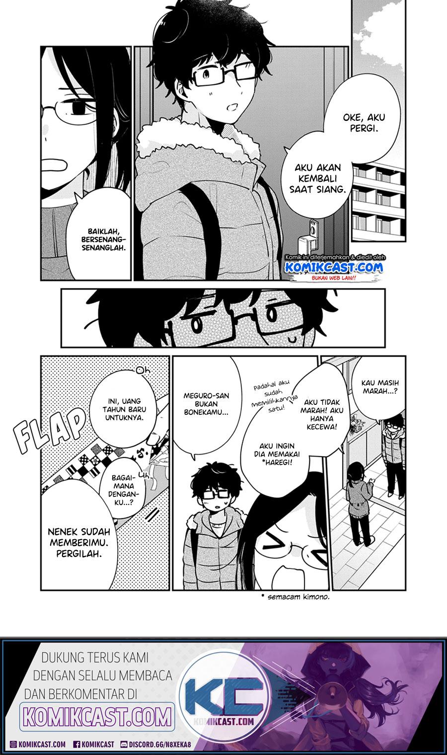 Baca Komik It’s Not Meguro-san’s First Time Chapter 39 Gambar 1