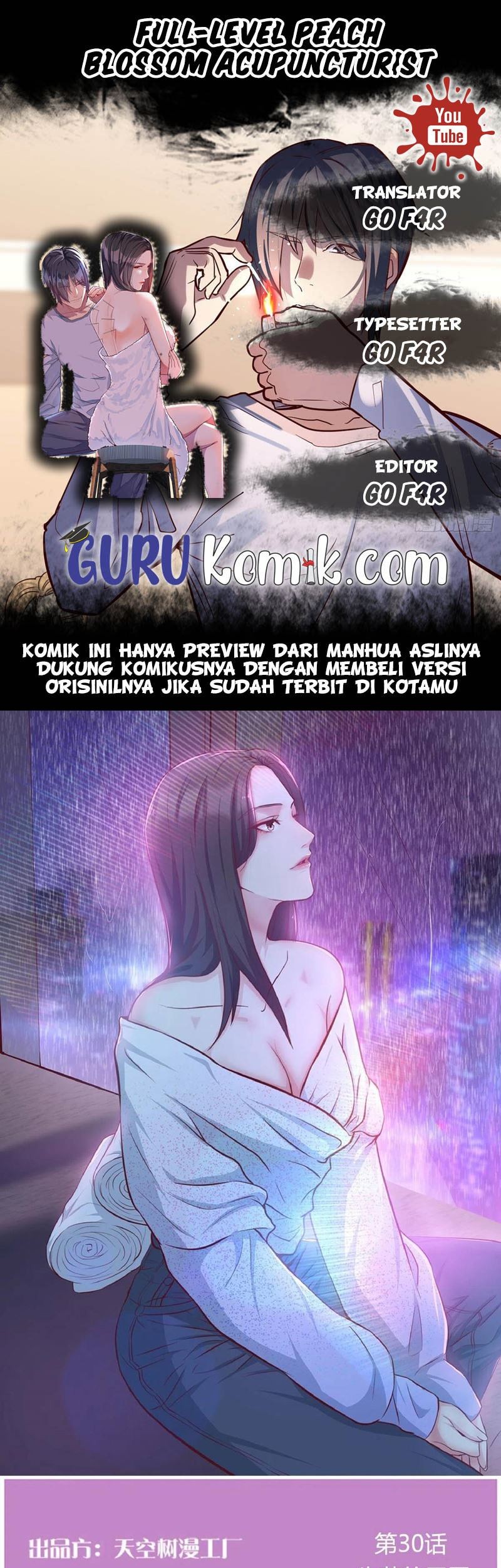 Baca Komik Full-level Peach Blossom Acupuncturist Chapter 30 Gambar 1