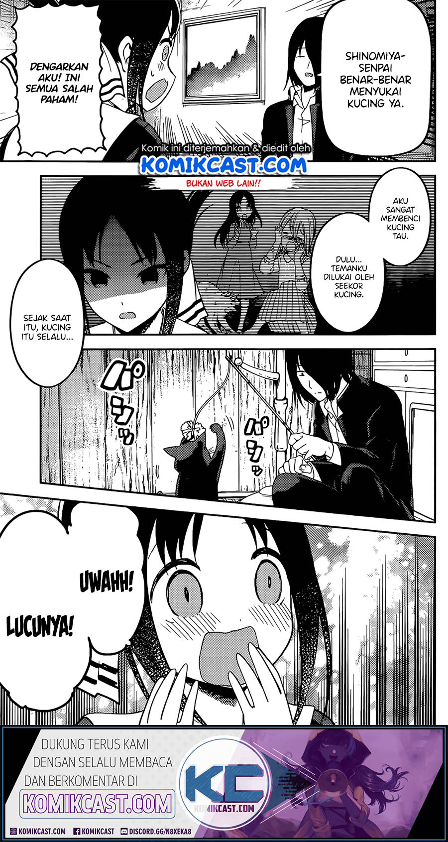 Kaguya-sama wa Kokurasetai – Tensai-tachi no Renai Zunousen Chapter 214 Gambar 15