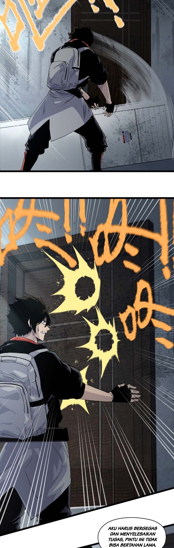 Post-apocalyptic Dispatch Company Chapter 01.3 Gambar 9