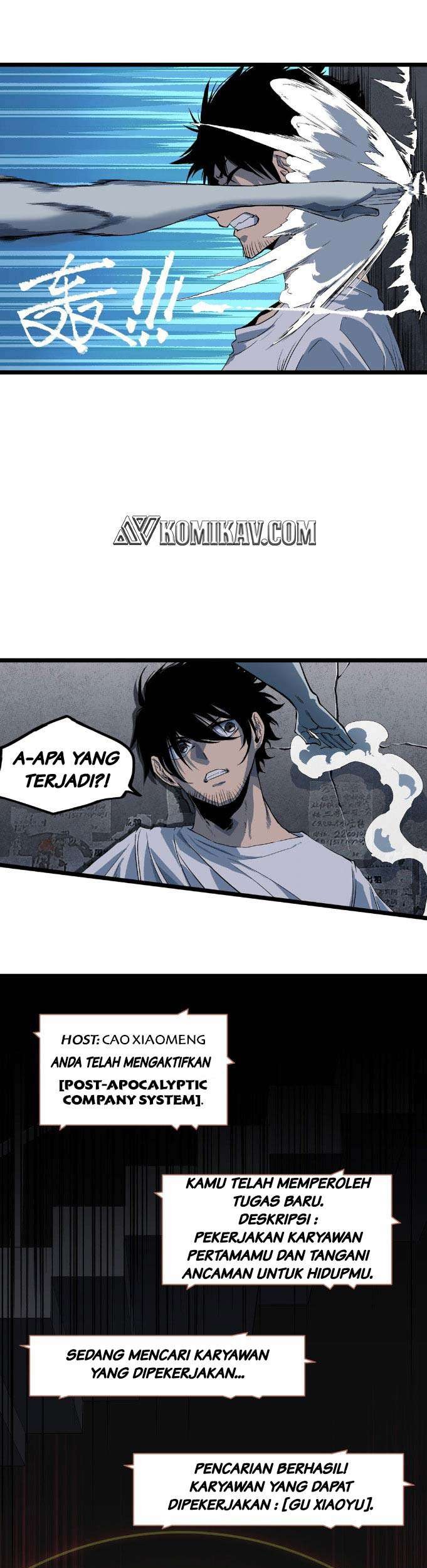 Post-apocalyptic Dispatch Company Chapter 01.2 Gambar 3