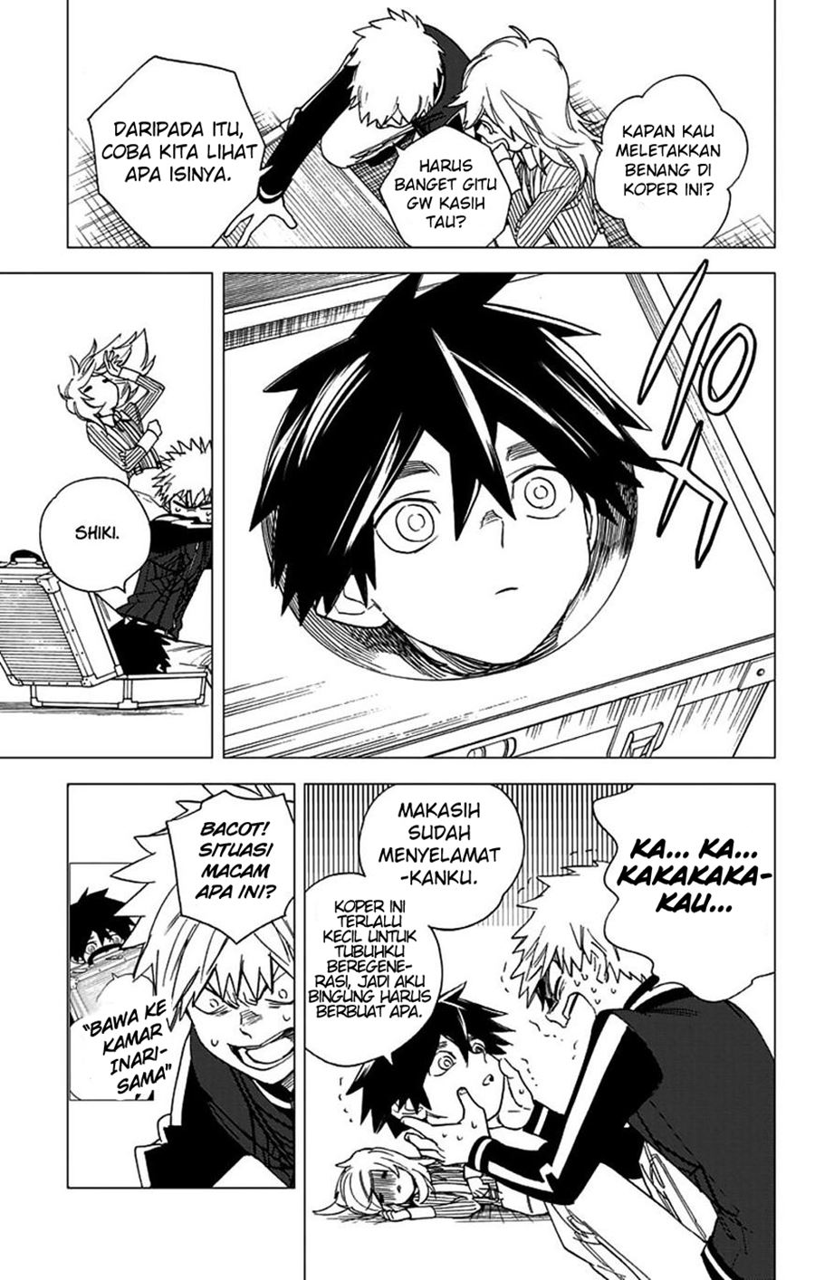 Kemono Jihen Chapter 04.2 Gambar 13