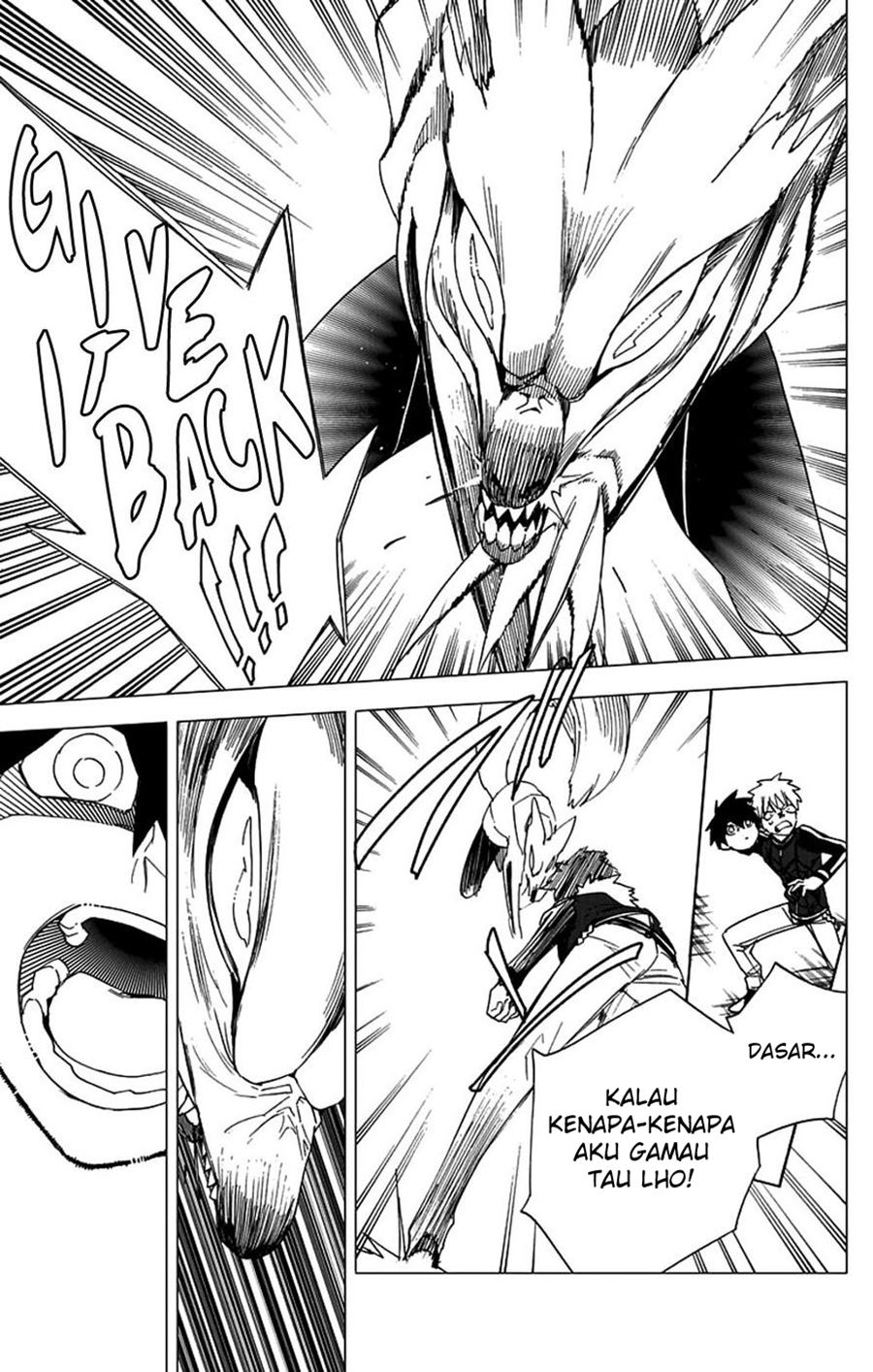 Kemono Jihen Chapter 04.2 Gambar 17