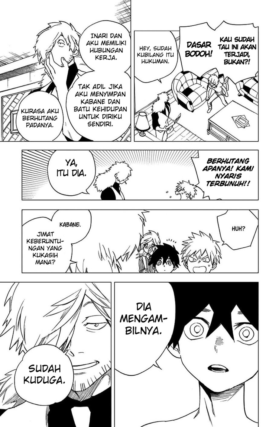 Kemono Jihen Chapter 04.2 Gambar 25