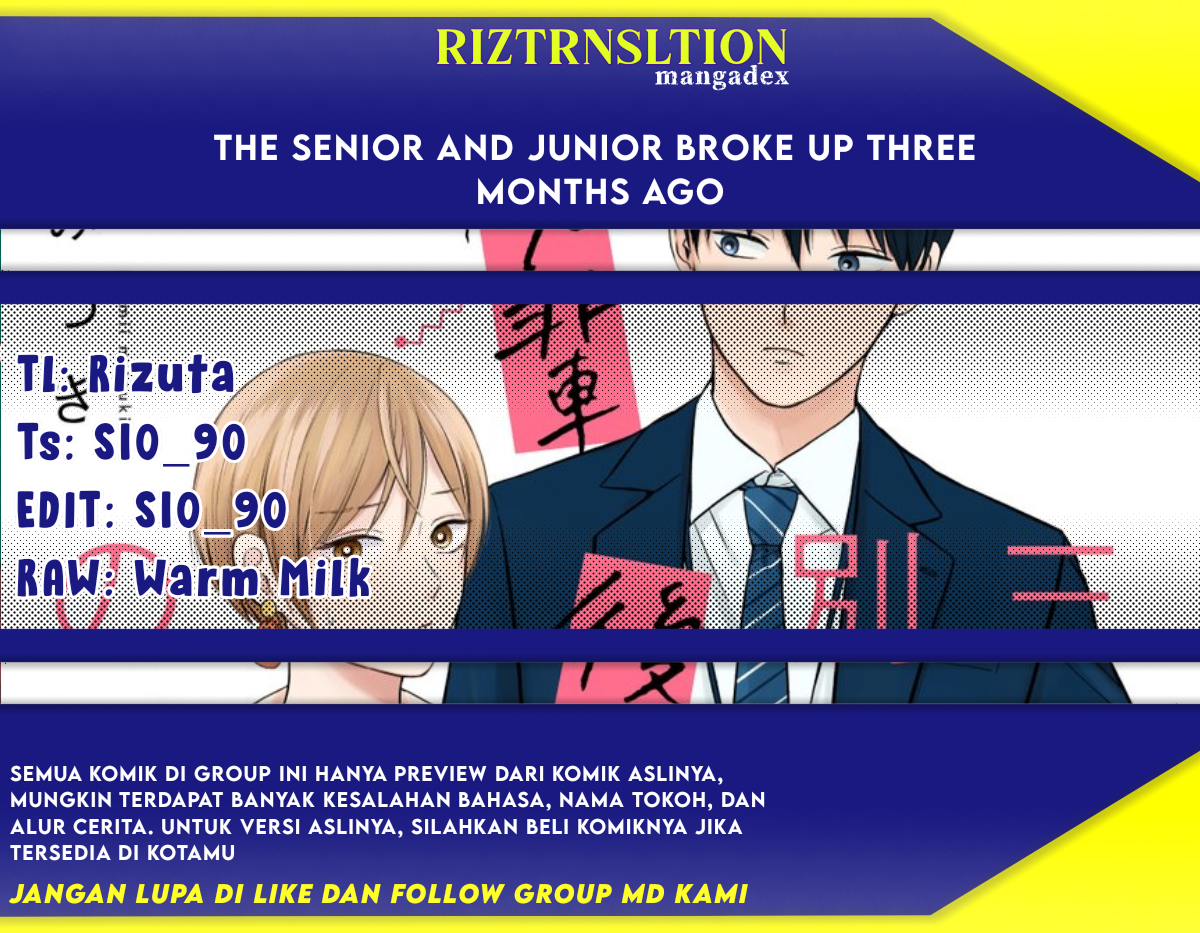 Baca Komik The Senior and Junior Broke up Three Months Ago Chapter 12 Gambar 1