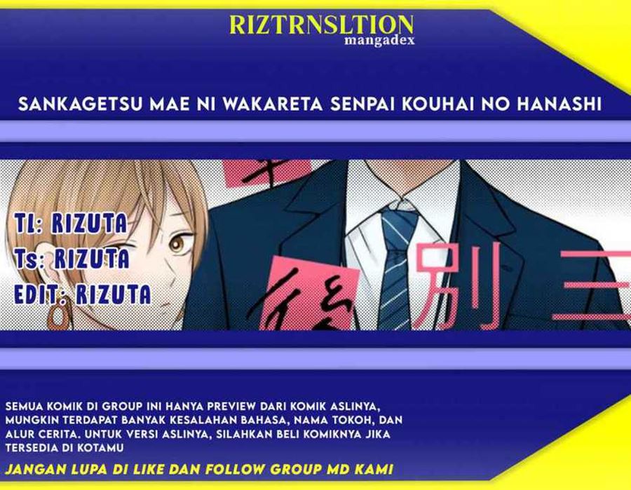 Baca Komik The Senior and Junior Broke up Three Months Ago Chapter 08 Gambar 1