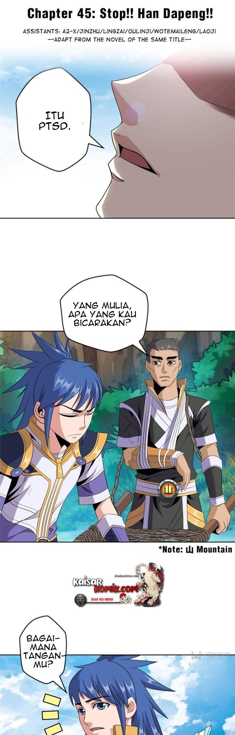 Baca Doomed To Be A King Chapter 45 Gambar 2