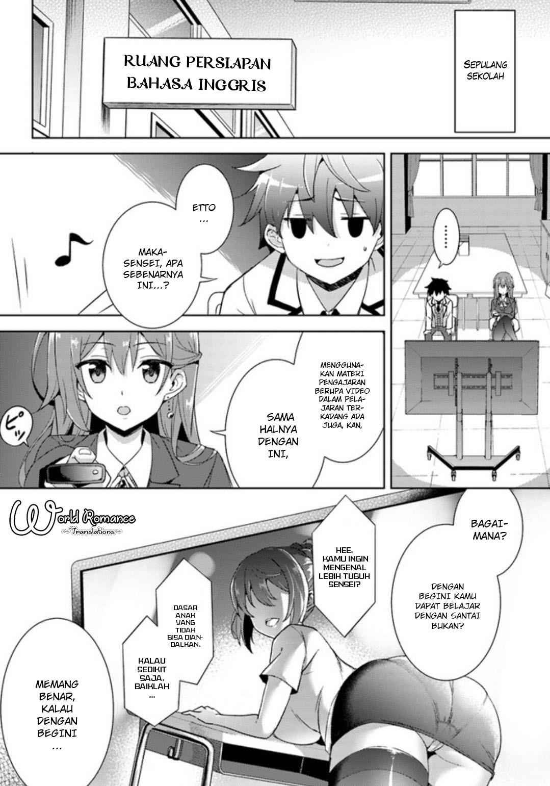 Boku no Kanojo Sensei Chapter 002 Gambar 16