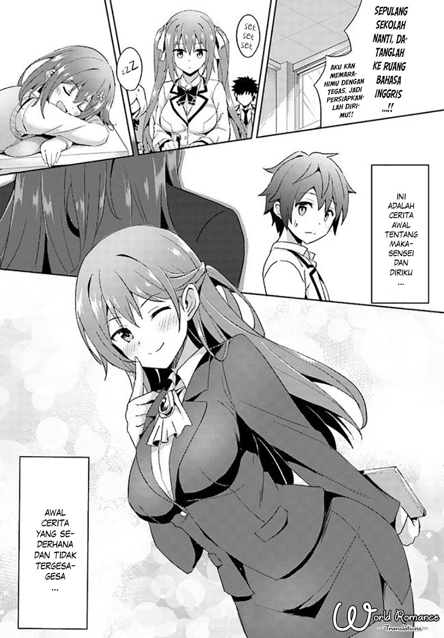 Boku no Kanojo Sensei Chapter 001 Gambar 33