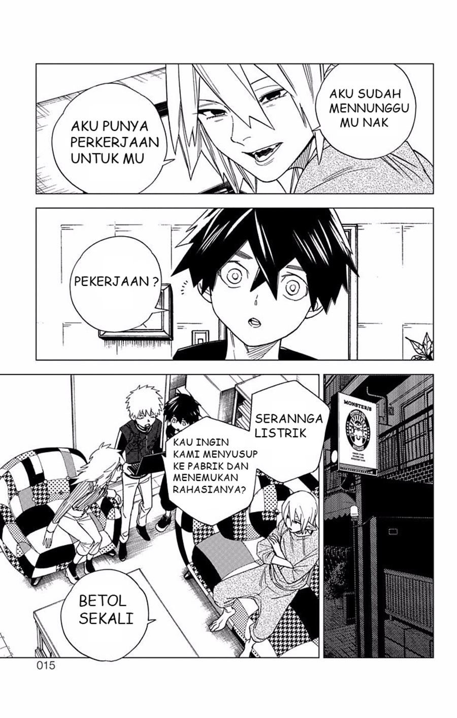 Kemono Jihen Chapter 08 Gambar 13