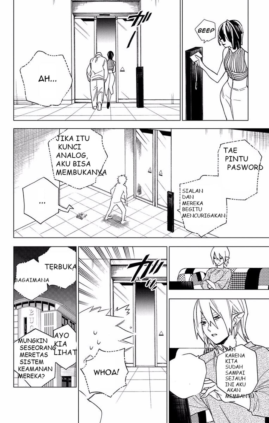 Kemono Jihen Chapter 08 Gambar 25