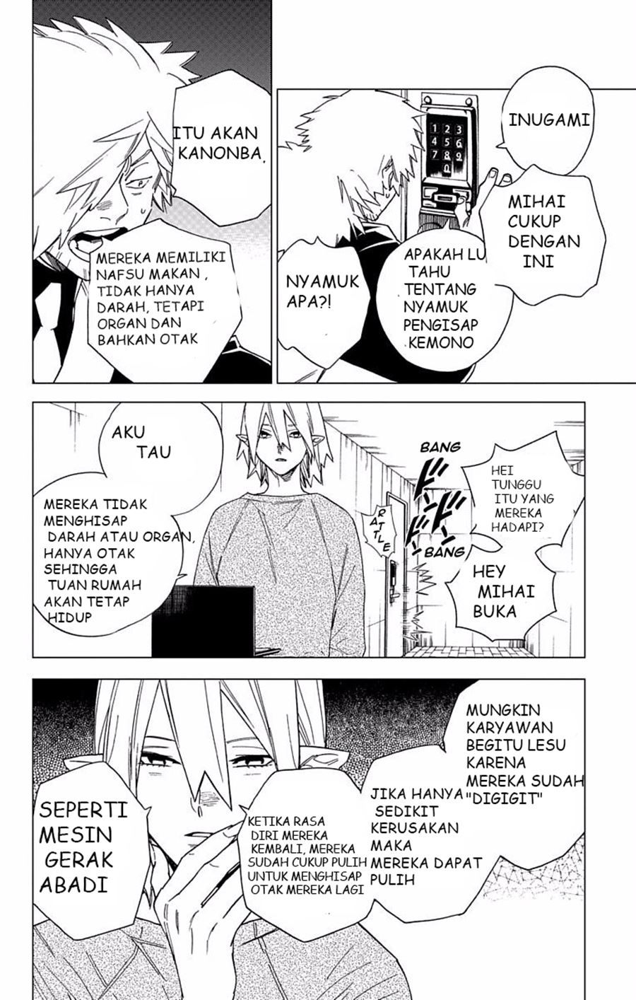 Kemono Jihen Chapter 08 Gambar 33