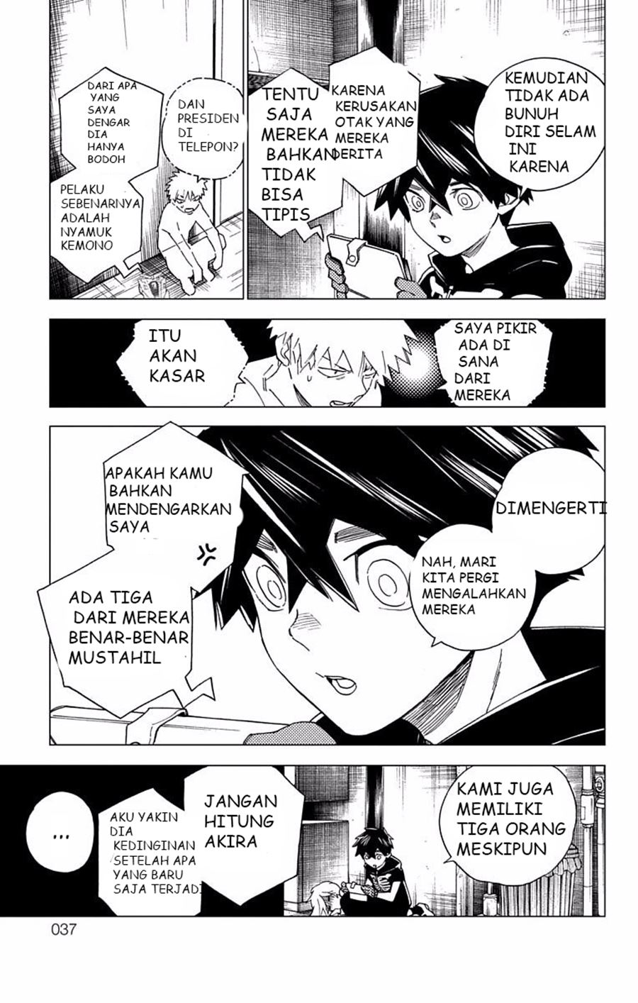 Kemono Jihen Chapter 08 Gambar 34