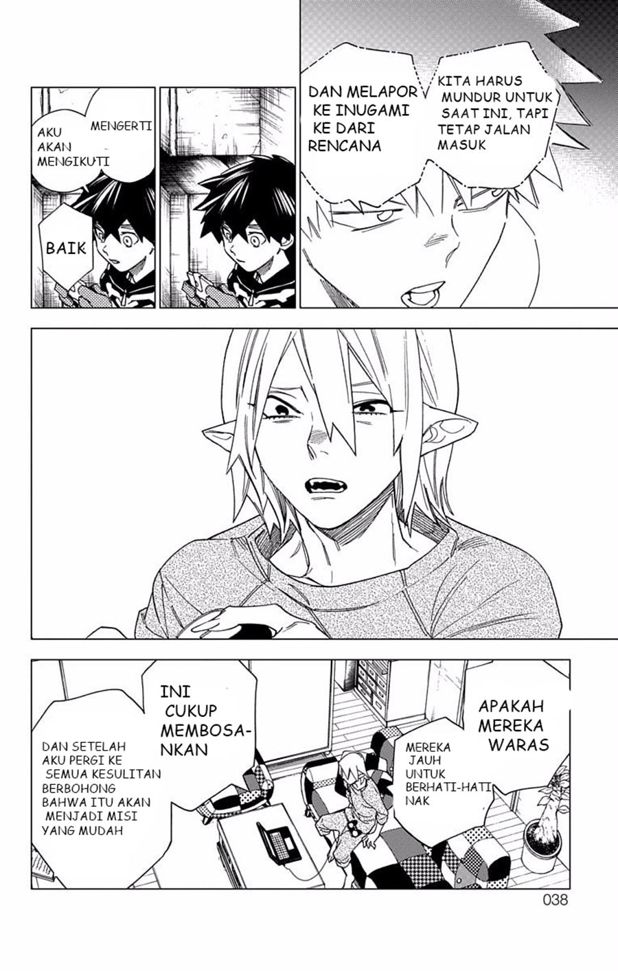 Kemono Jihen Chapter 08 Gambar 35