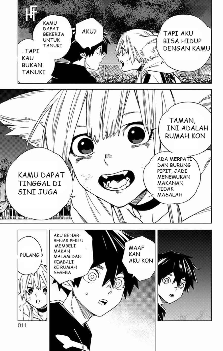 Kemono Jihen Chapter 08 Gambar 9