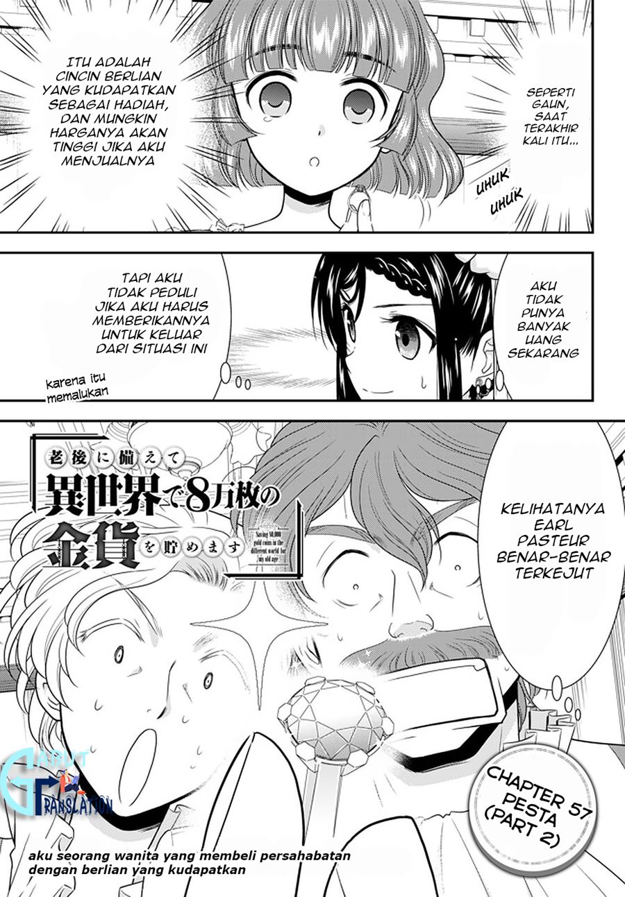 Baca Manga Rougo ni Sonaete Isekai de 8-manmai no Kinka wo Tamemasu Chapter 57 Gambar 2