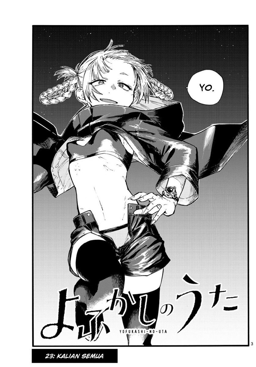 Yofukashi no Uta Chapter 23 Gambar 6