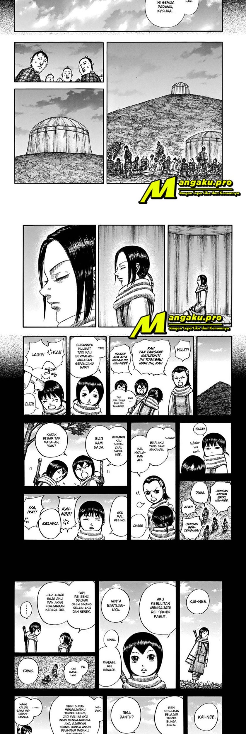 Kingdom Chapter 667 Gambar 3