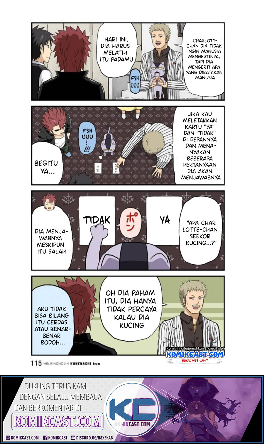Baca Hinmin Choujin Kanenashi-kun Chapter 23 Gambar 2