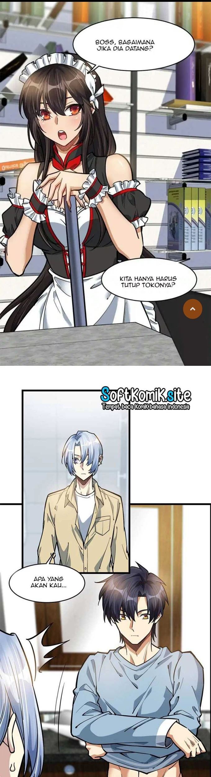 Baca Komik Night Bookstore Chapter 55 Gambar 1