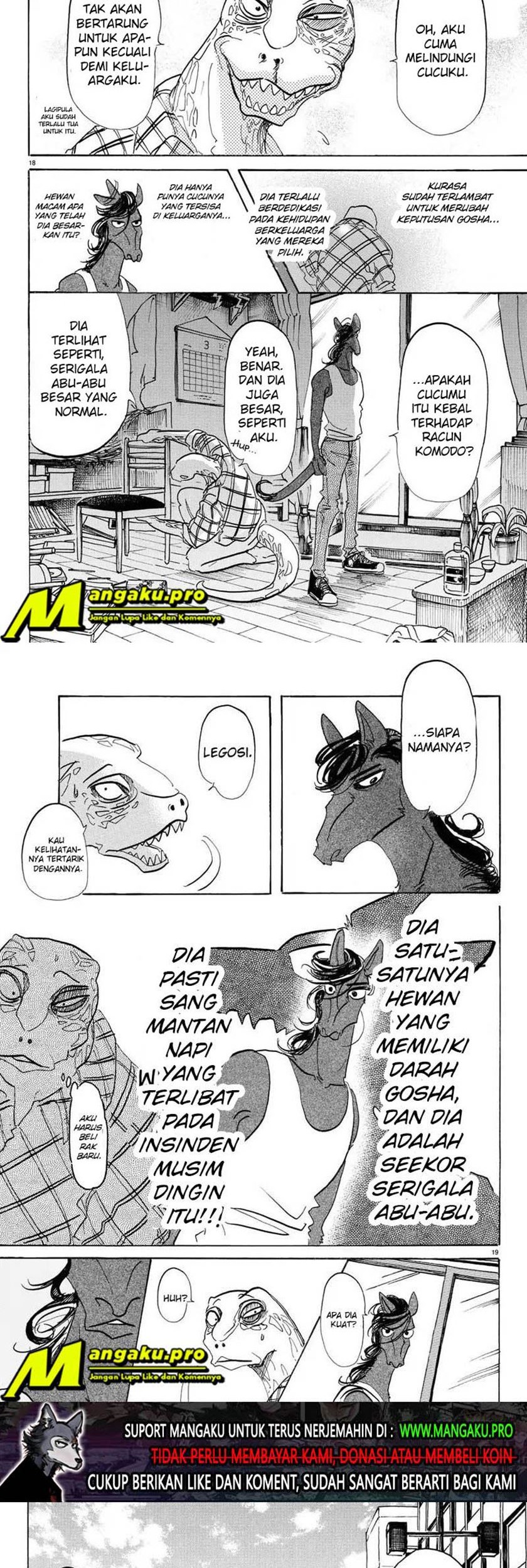 Beastars Chapter 112 Gambar 11