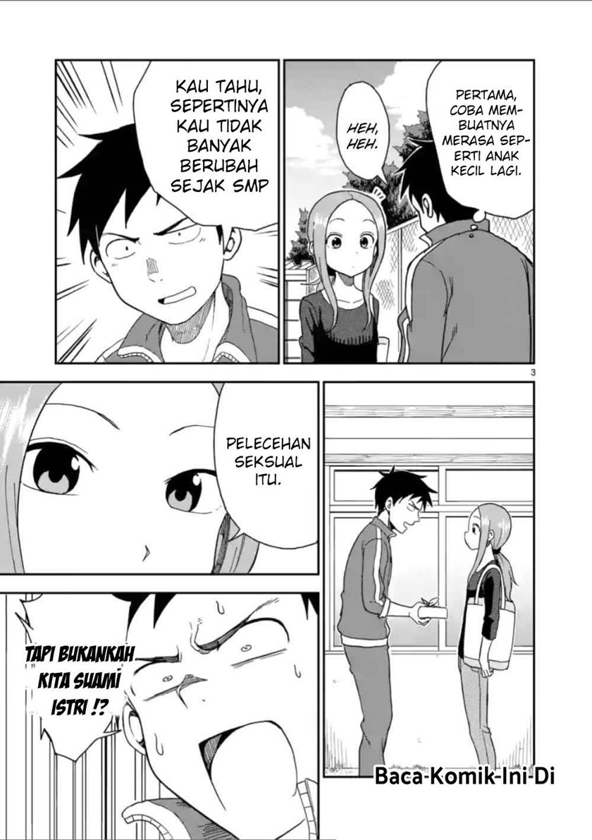 Karakai Jouzu no (Moto) Takagi-san Chapter 60 Gambar 3