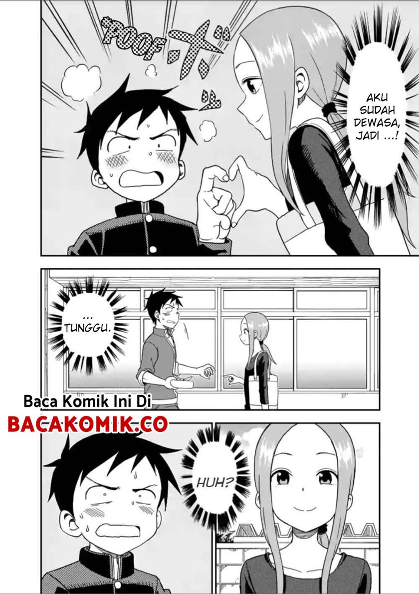 Karakai Jouzu no (Moto) Takagi-san Chapter 60 Gambar 6