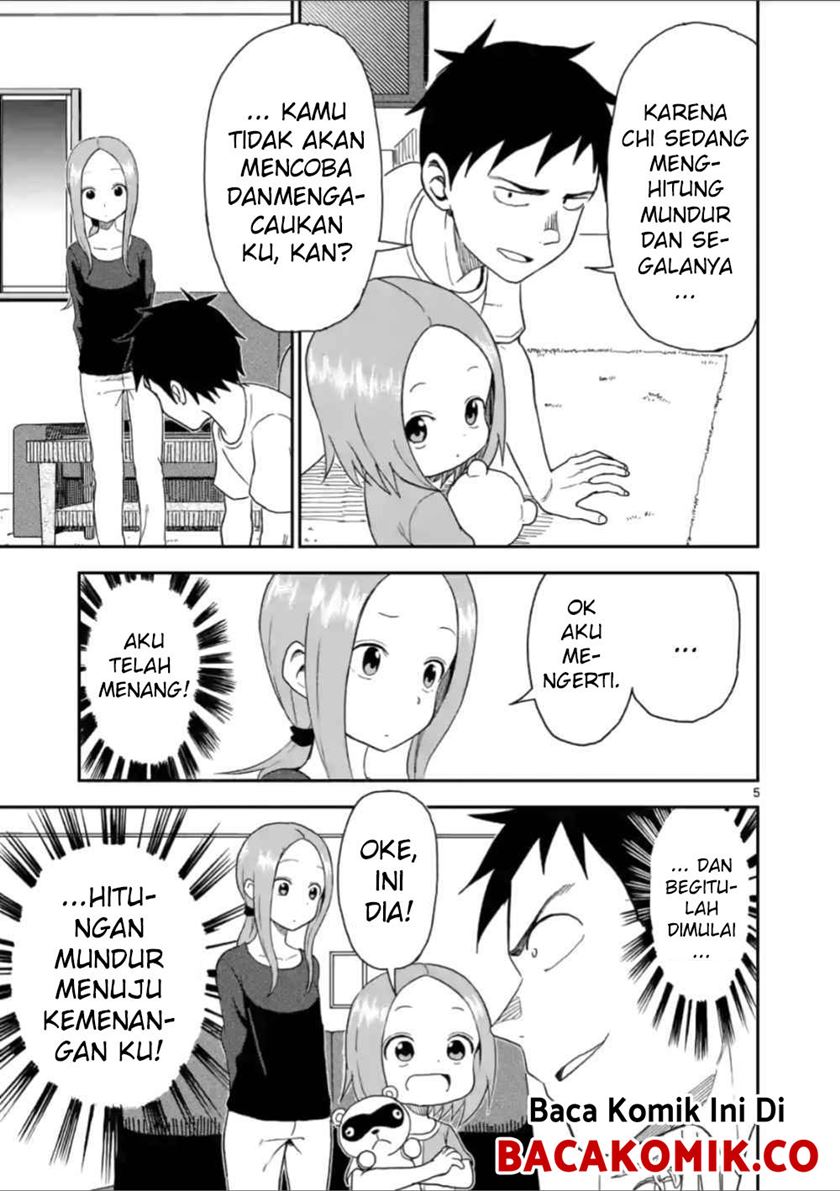 Karakai Jouzu no (Moto) Takagi-san Chapter 57 Gambar 5