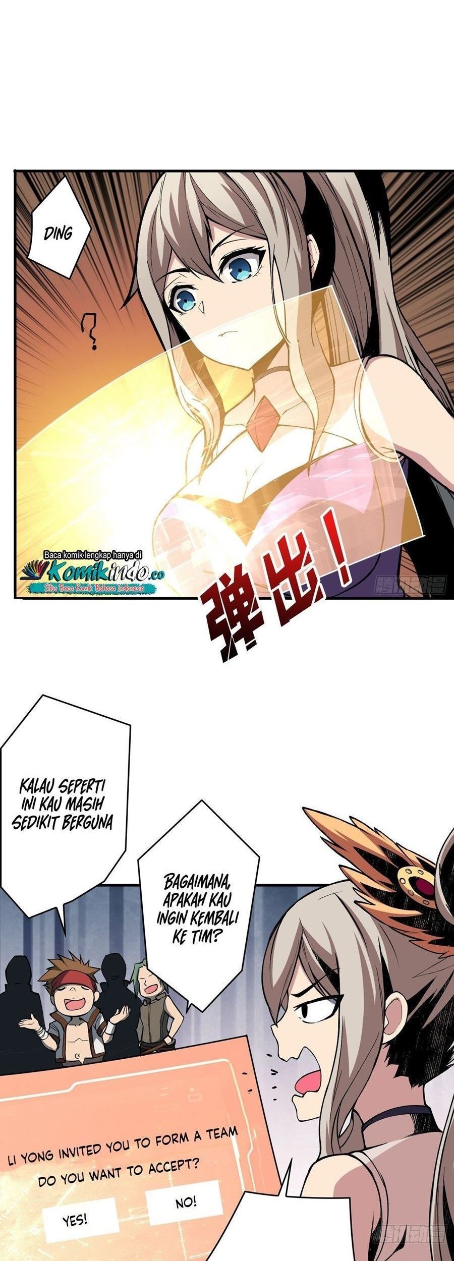 King Account At The Start Chapter 11 Gambar 3