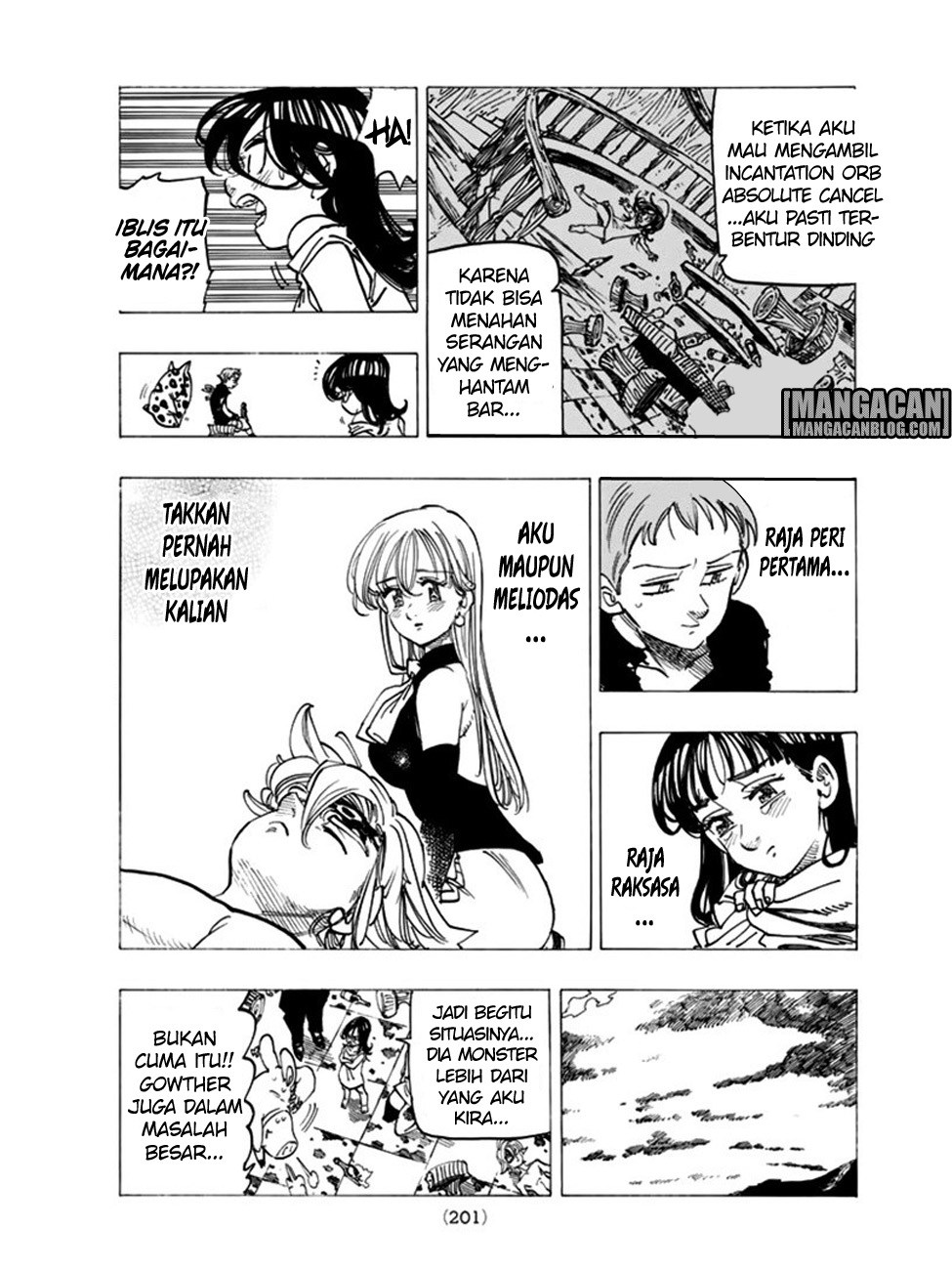 Nanatsu no Taizai Chapter 242 Gambar 3