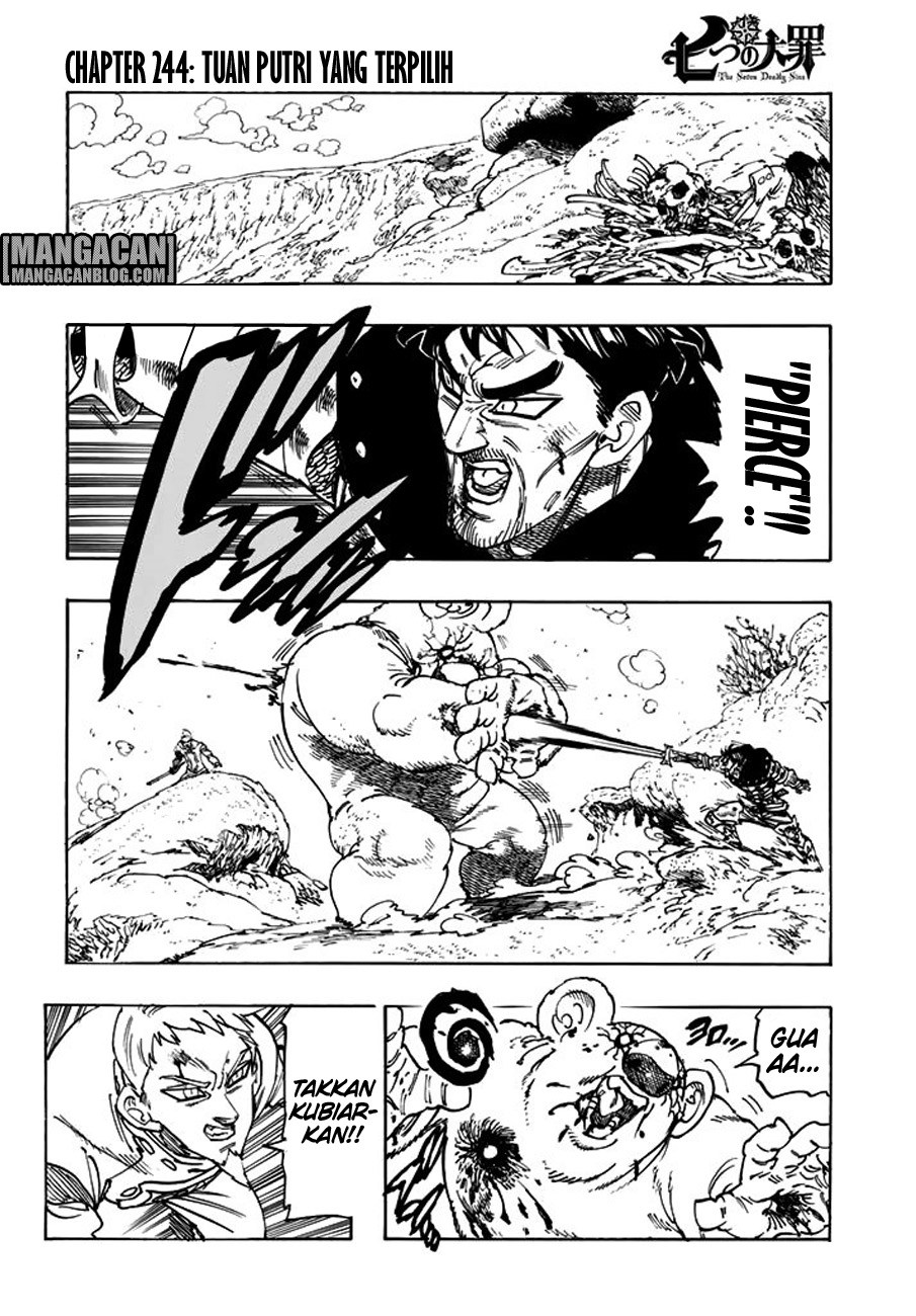 Baca Manga Nanatsu no Taizai  Chapter 244 Gambar 2