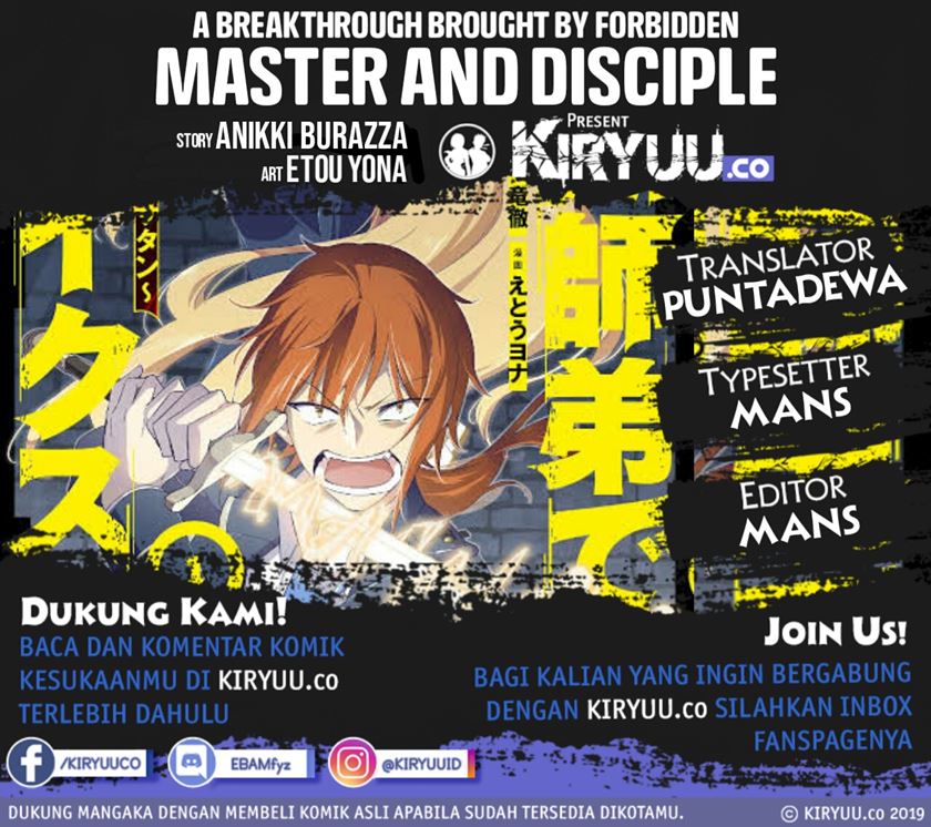 Baca Komik A Breakthrough Brought by Forbidden Master and Disciple Chapter 08 Gambar 1